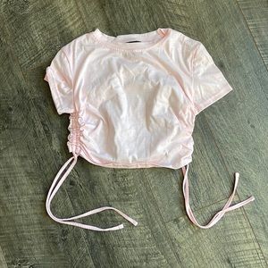 Shein Pink Crop Top